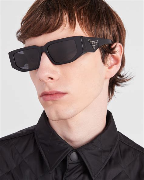 prada symbole brille|Slate Gray Lenses Prada Symbole Sunglasses .